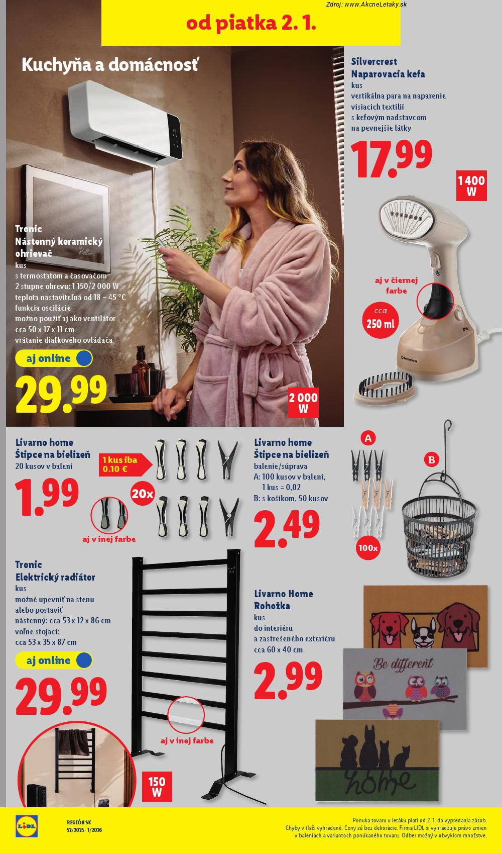 Leták Lidl (27. 12. - 31. 12. 2025) - strana 98 z 103