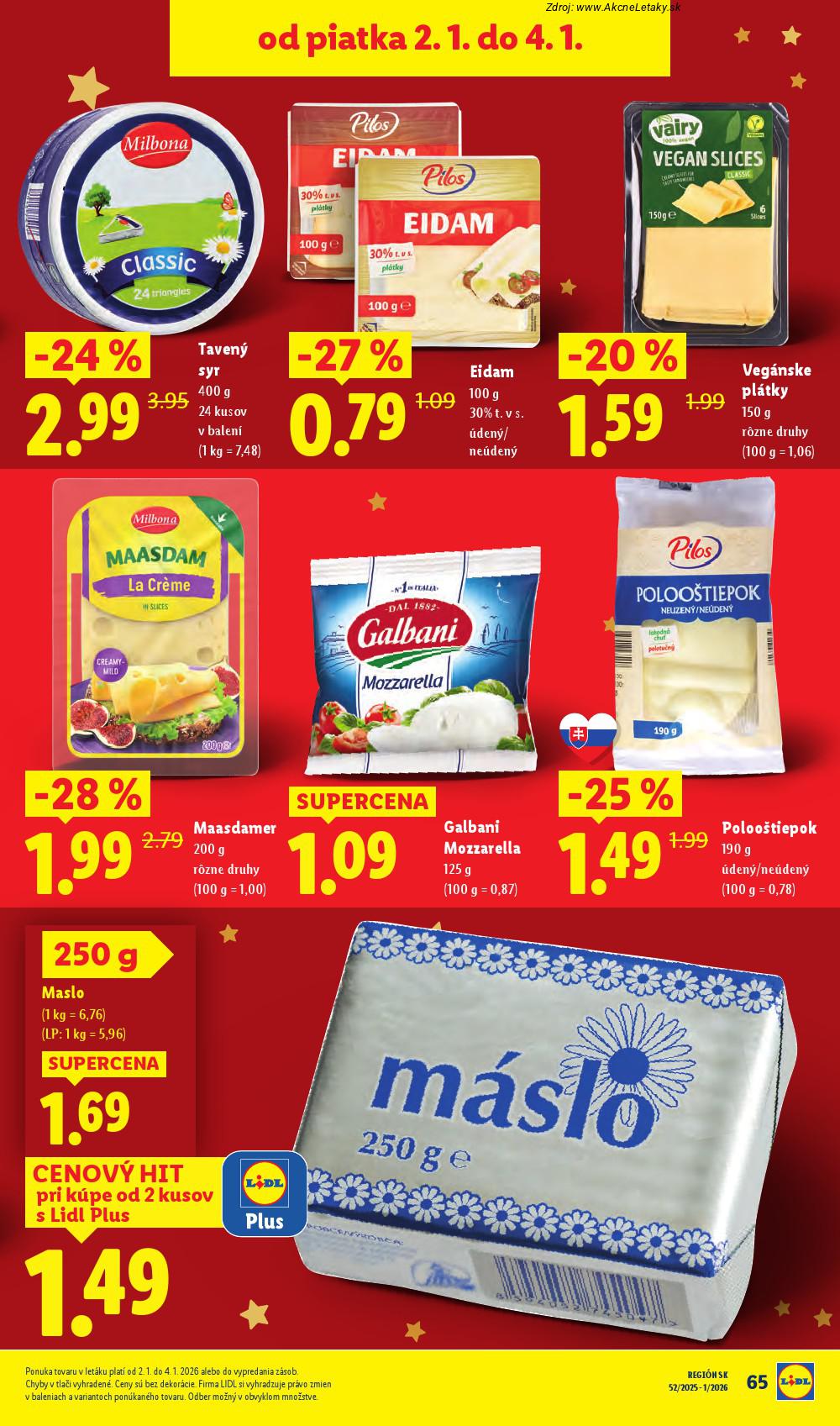 Leták Lidl (2. 1. - 4. 1. 2026) - strana 12 z 38