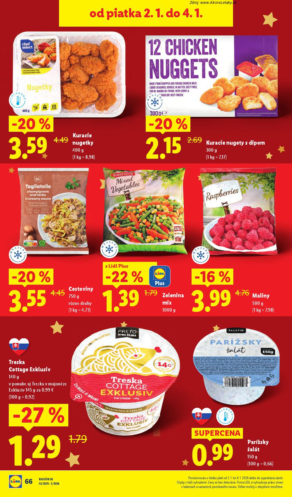 Leták Lidl (2. 1. - 4. 1. 2026) - strana 13 z 38