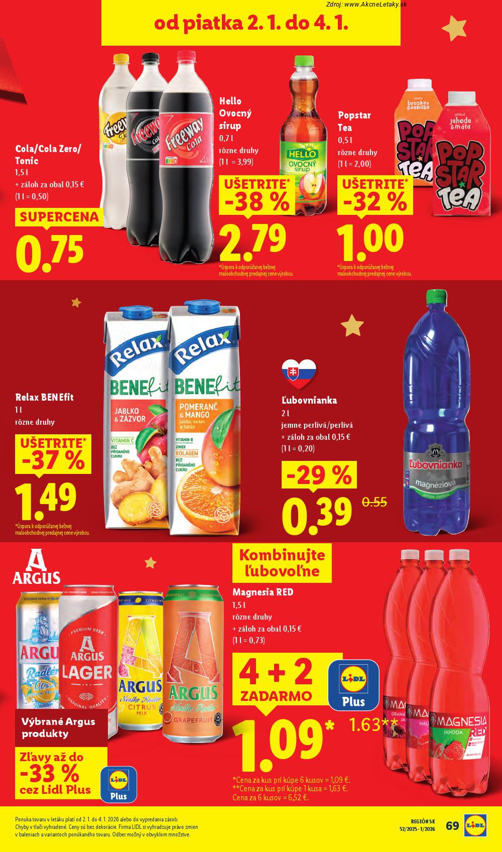 Leták Lidl (2. 1. - 4. 1. 2026) - strana 17 z 38