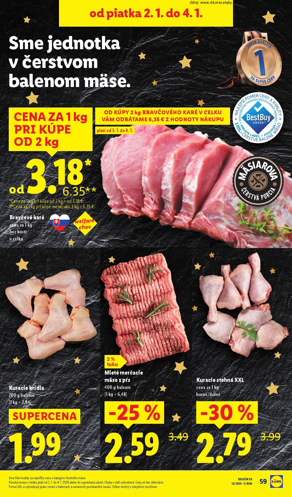 Leták Lidl (2. 1. - 4. 1. 2026) - strana 6 z 38