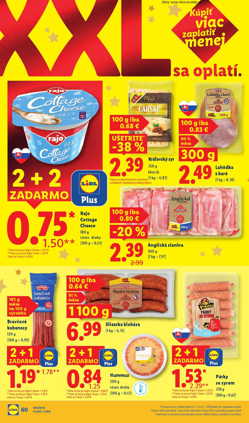 Leták Lidl (2. 1. - 4. 1. 2026) - strana 7 z 38