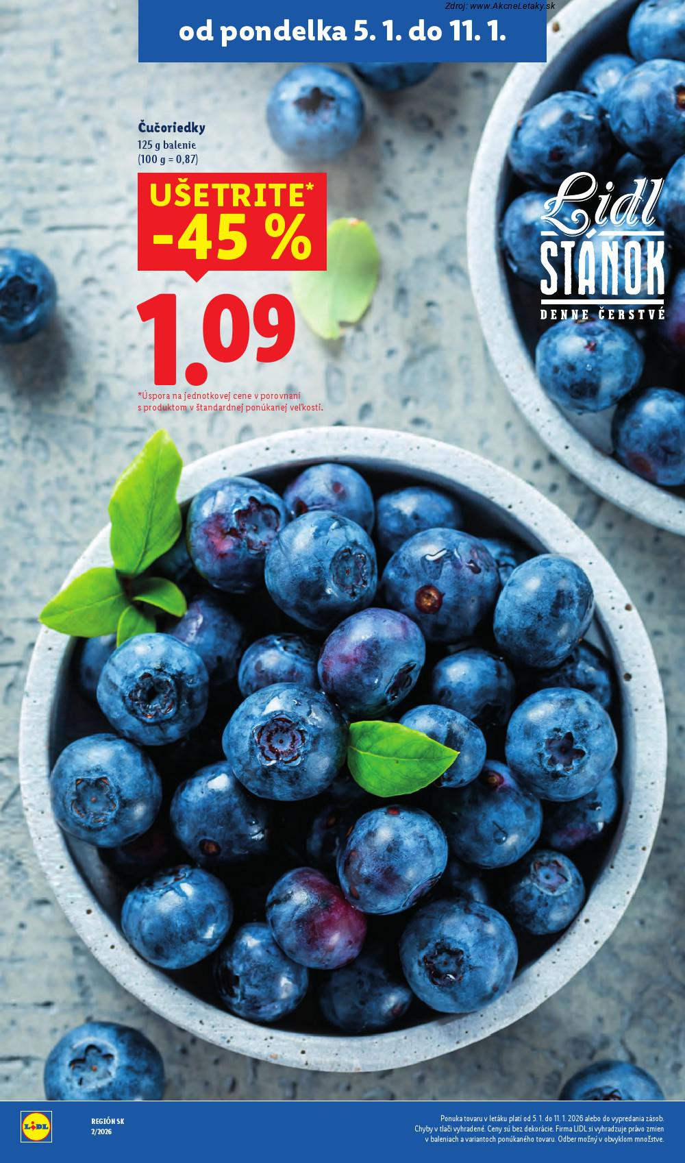 Leták Lidl (5. 1. - 11. 1. 2026) - strana 16 z 53