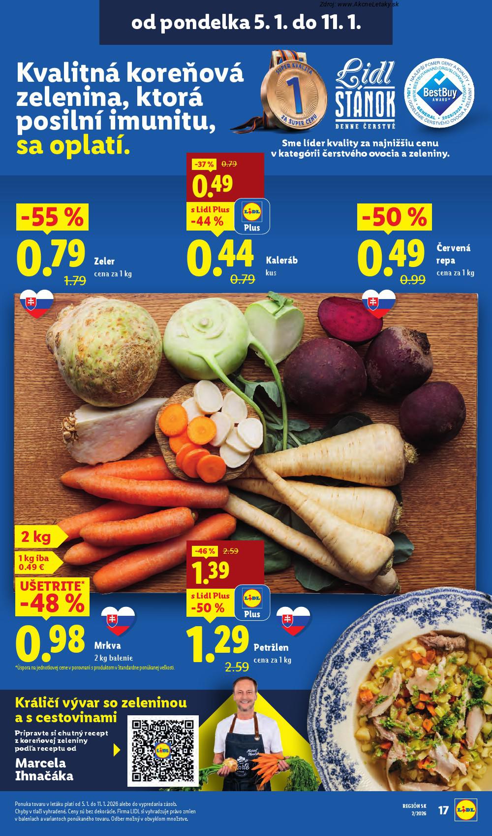 Leták Lidl (5. 1. - 11. 1. 2026) - strana 19 z 53