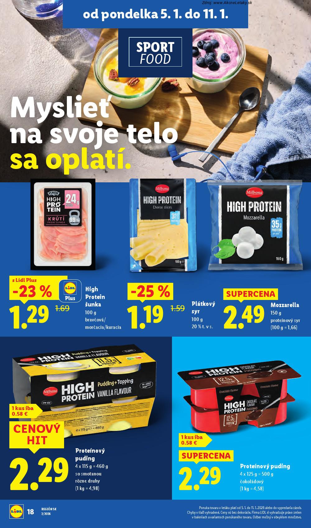 Leták Lidl (5. 1. - 11. 1. 2026) - strana 20 z 53