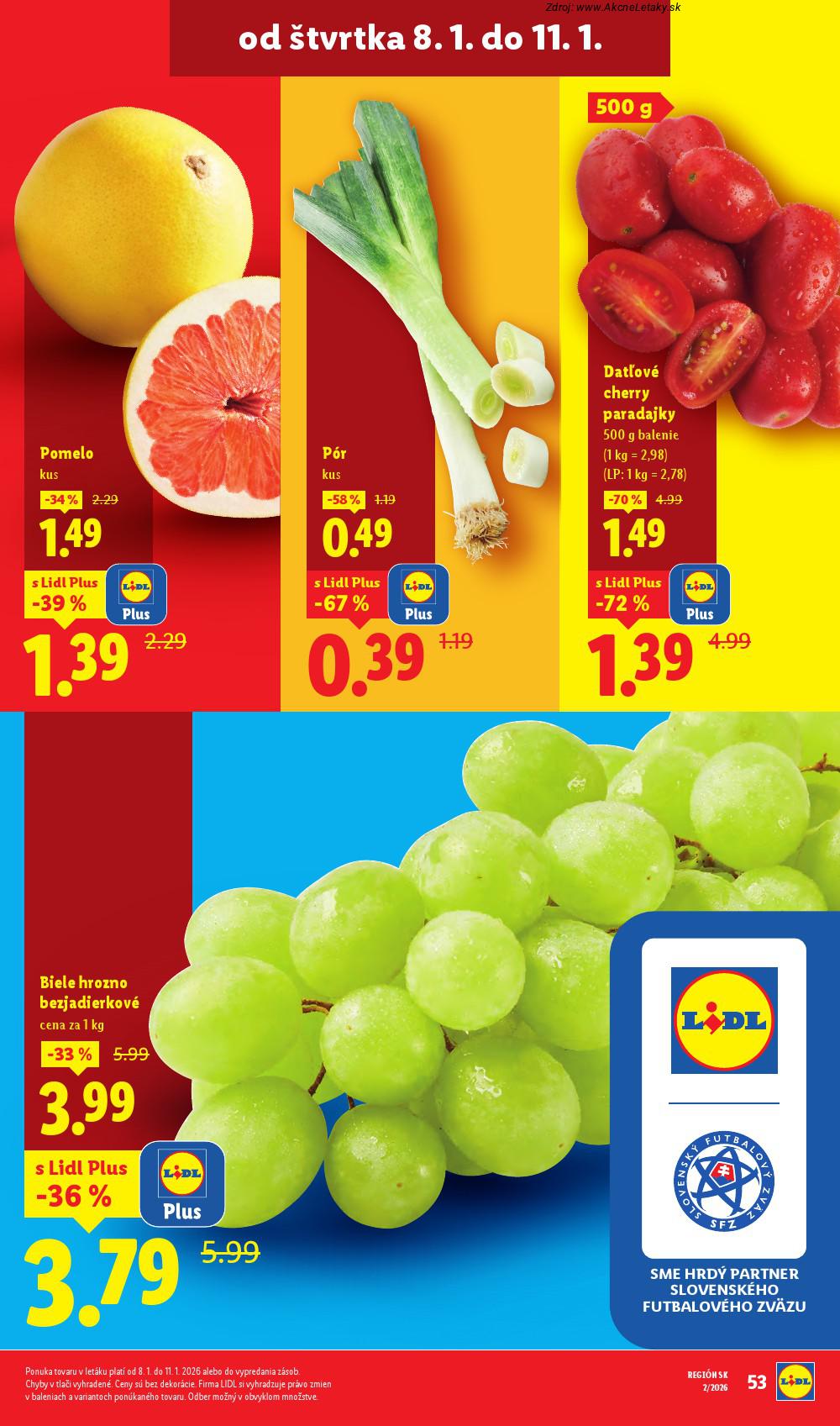 Leták Lidl (8. 1. - 11. 1. 2026) - strana 10 z 34