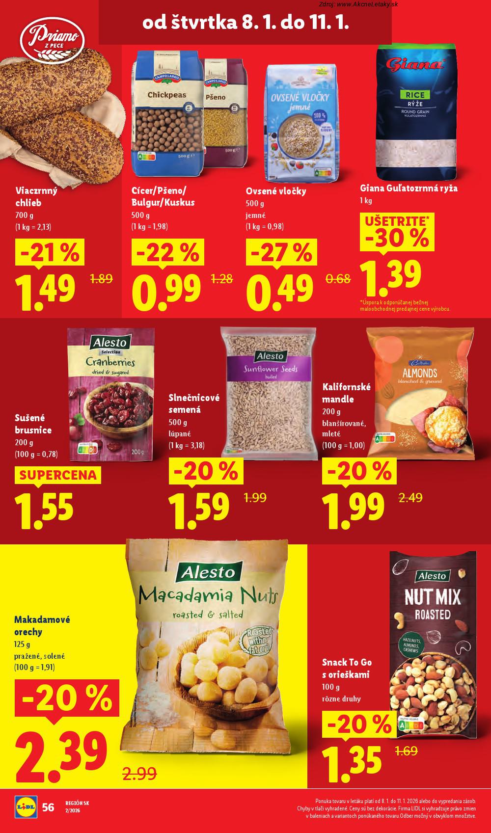 Leták Lidl (8. 1. - 11. 1. 2026) - strana 13 z 34