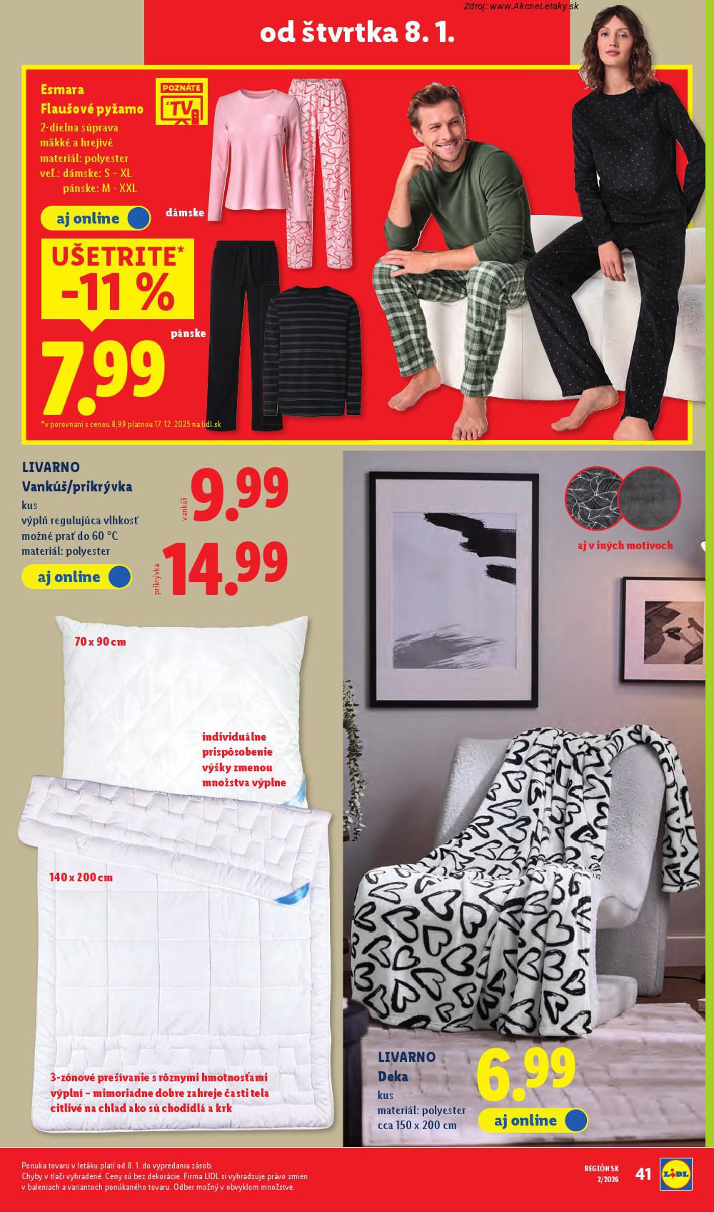 Leták Lidl (8. 1. - 11. 1. 2026) - strana 17 z 34