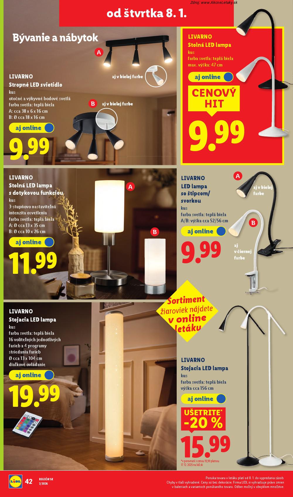 Leták Lidl (8. 1. - 11. 1. 2026) - strana 18 z 34