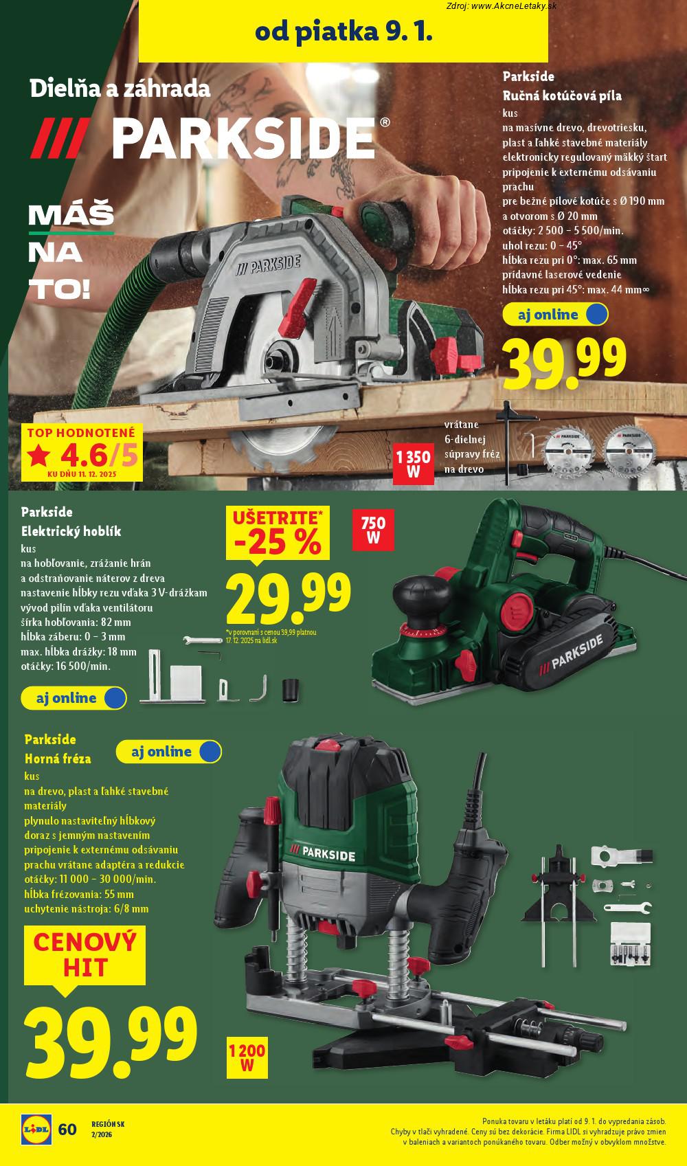 Leták Lidl (8. 1. - 11. 1. 2026) - strana 27 z 34