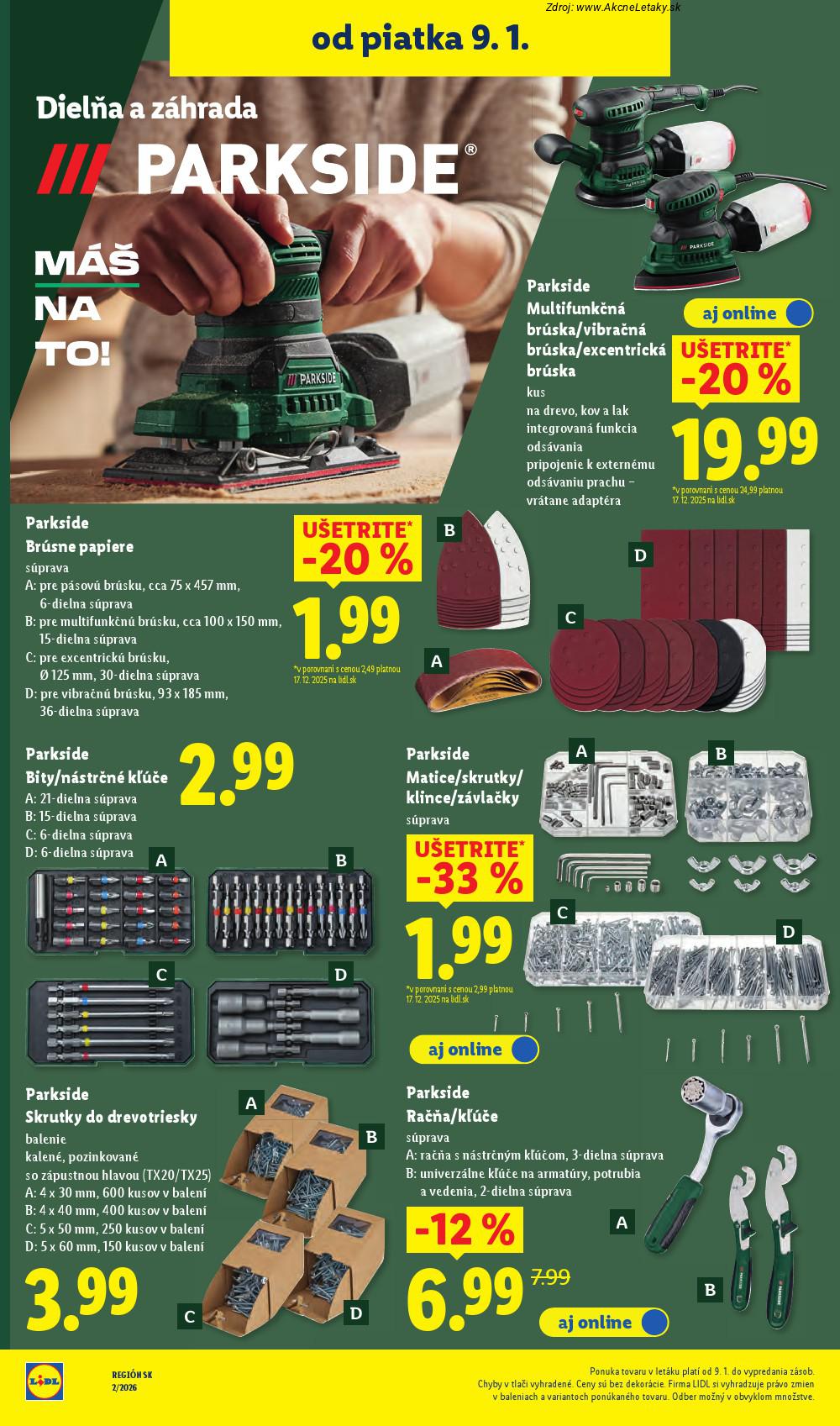 Leták Lidl (8. 1. - 11. 1. 2026) - strana 29 z 34