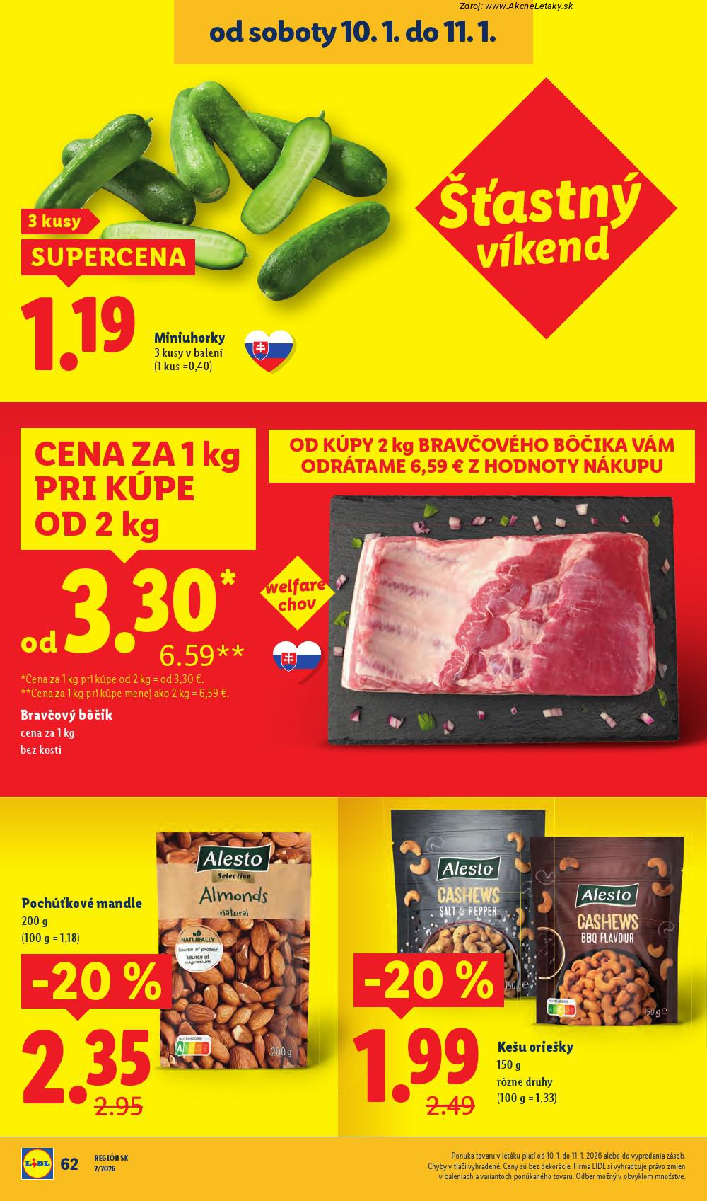 Leták Lidl (8. 1. - 11. 1. 2026) - strana 31 z 34