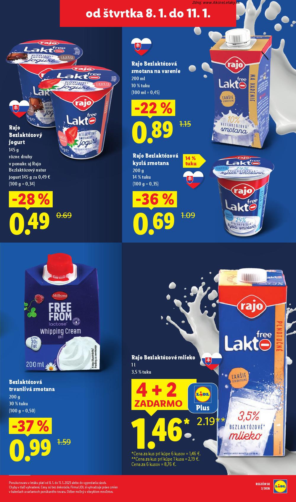 Leták Lidl (8. 1. - 11. 1. 2026) - strana 5 z 34