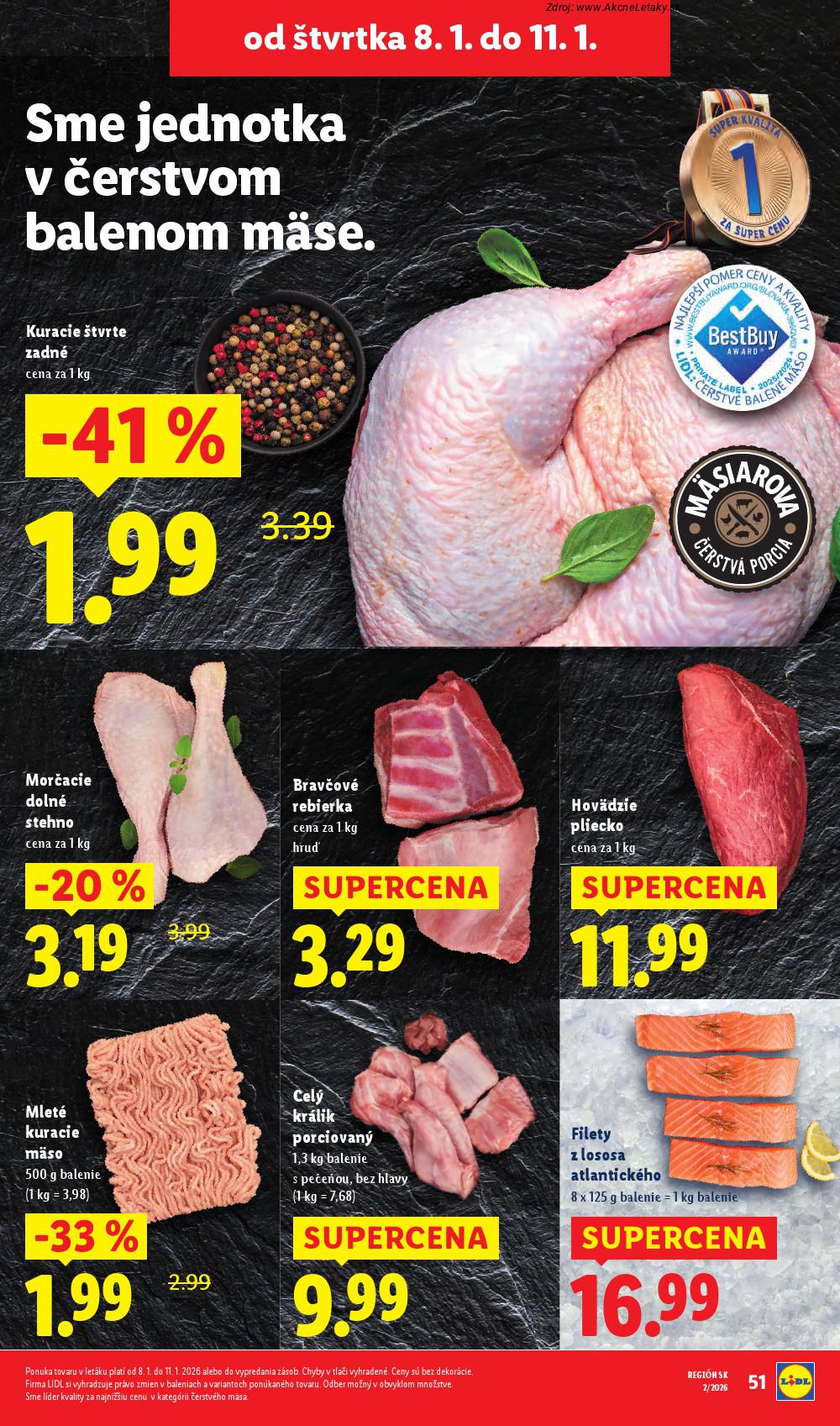 Leták Lidl (8. 1. - 11. 1. 2026) - strana 8 z 34