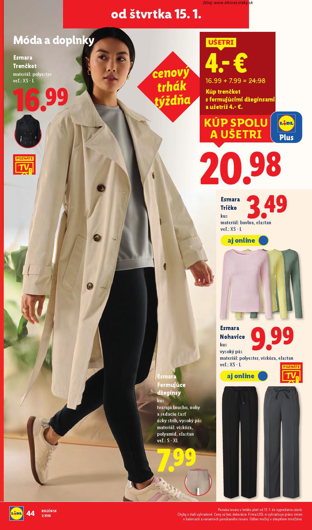 Leták Lidl (15. 1. - 18. 1. 2026) - strana 24 z 36