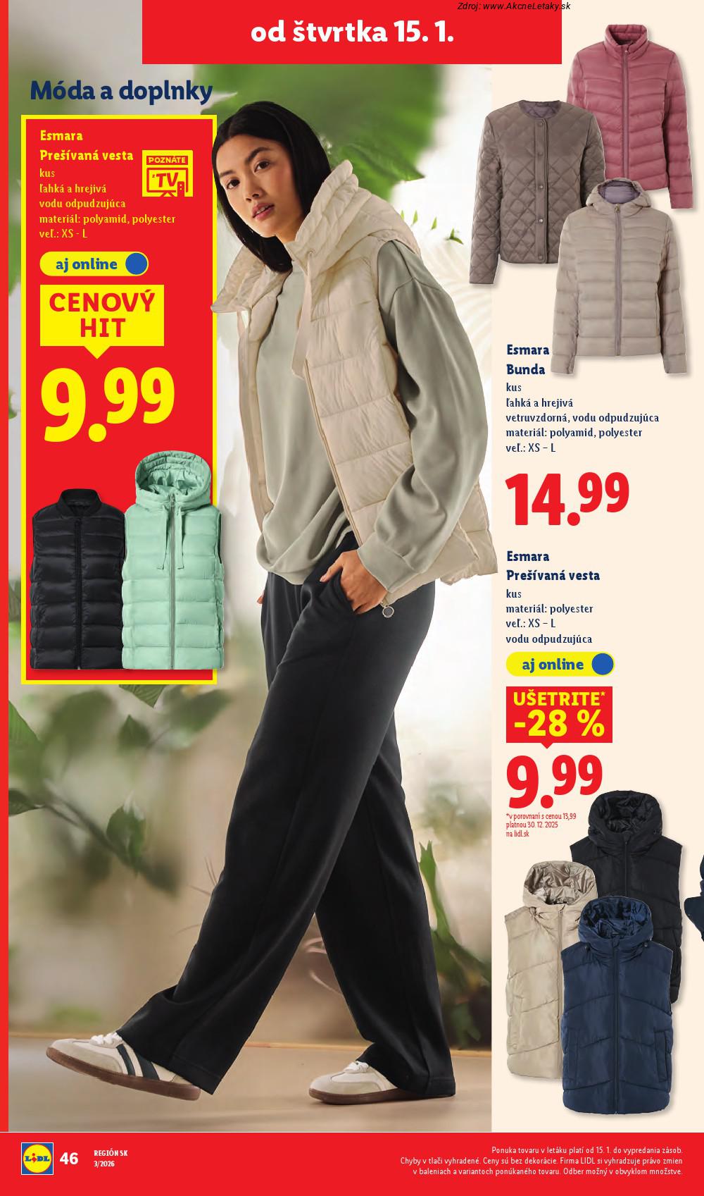 Leták Lidl (15. 1. - 18. 1. 2026) - strana 26 z 36