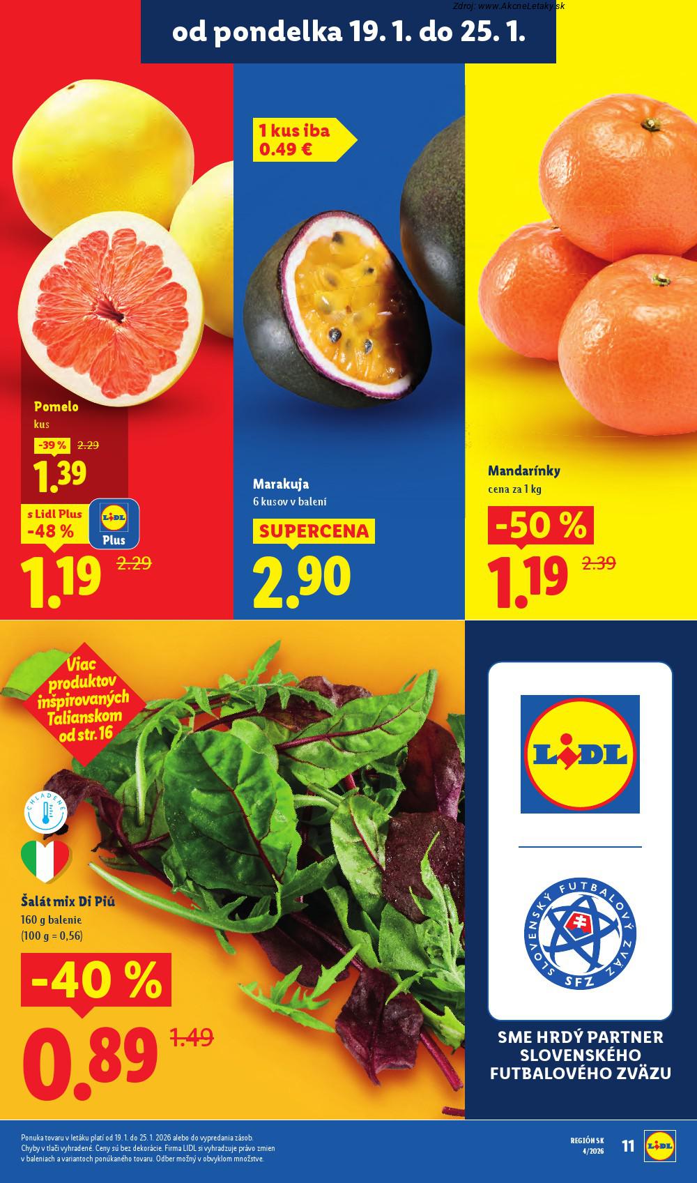 Leták Lidl (19. 1. - 25. 1. 2026) - strana 11 z 94