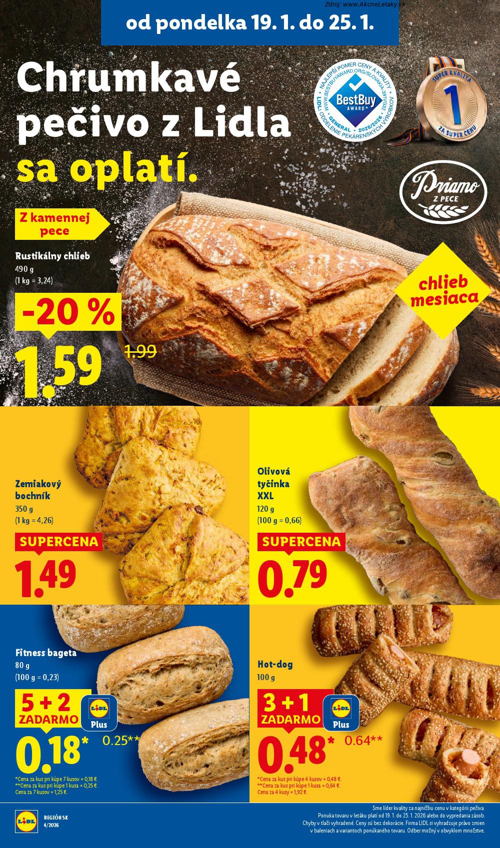 Leták Lidl (19. 1. - 25. 1. 2026) - strana 14 z 94