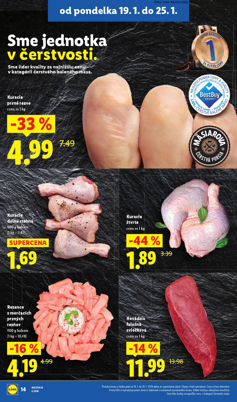 Leták Lidl (19. 1. - 25. 1. 2026) - strana 18 z 94