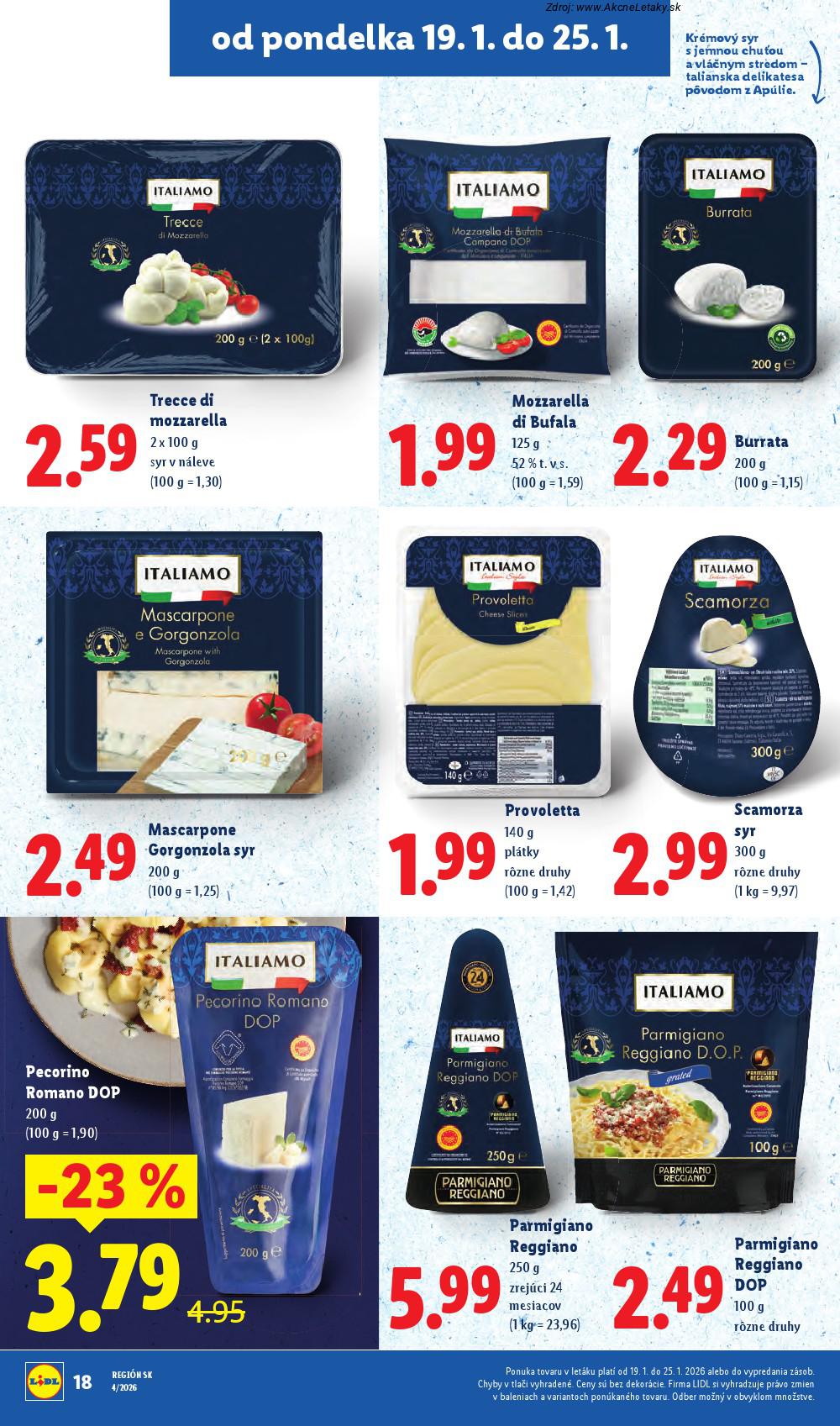 Leták Lidl (19. 1. - 25. 1. 2026) - strana 22 z 94