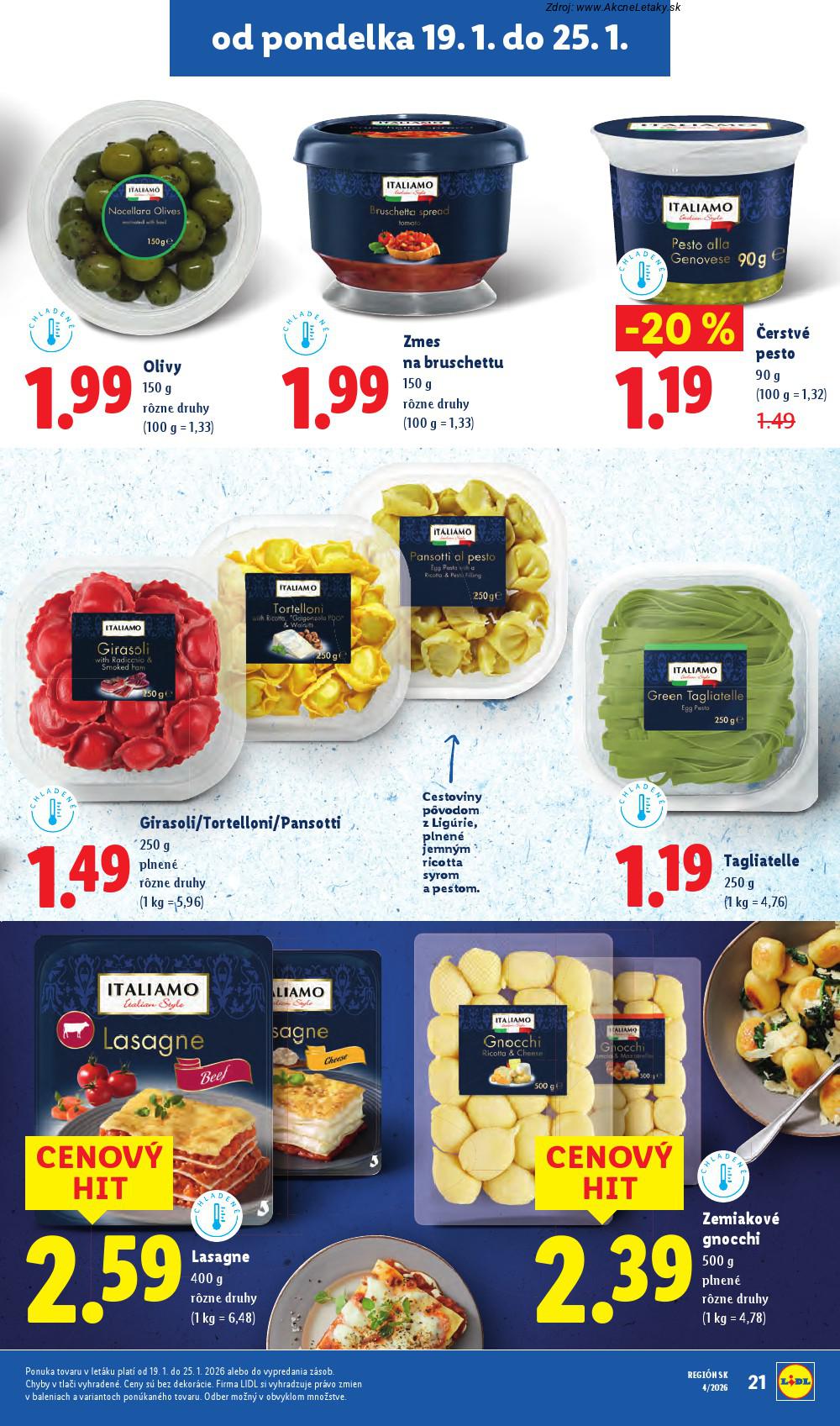 Leták Lidl (19. 1. - 25. 1. 2026) - strana 25 z 94