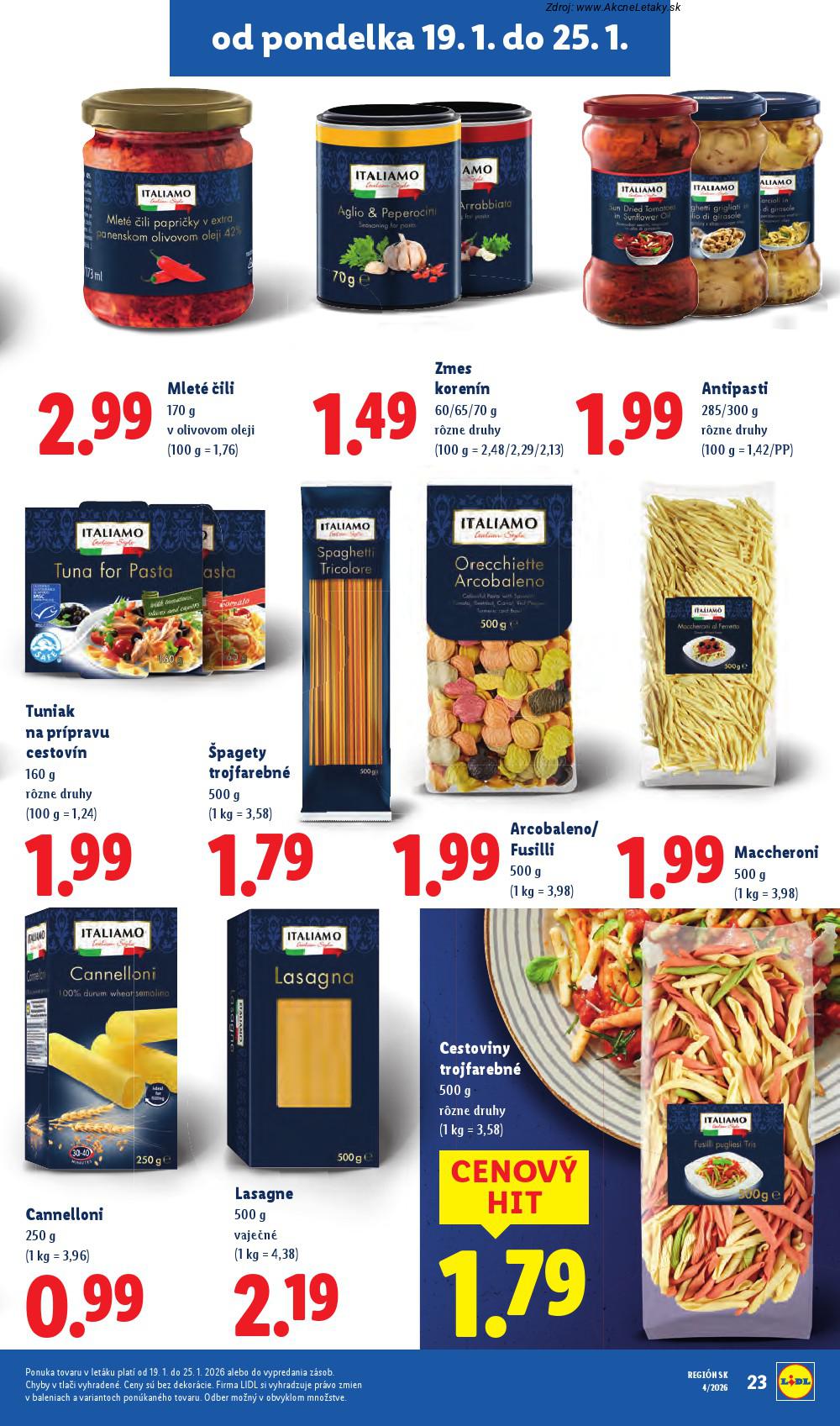 Leták Lidl (19. 1. - 25. 1. 2026) - strana 27 z 94