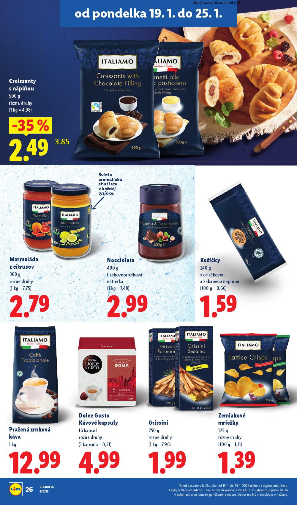 Leták Lidl (19. 1. - 25. 1. 2026) - strana 30 z 94