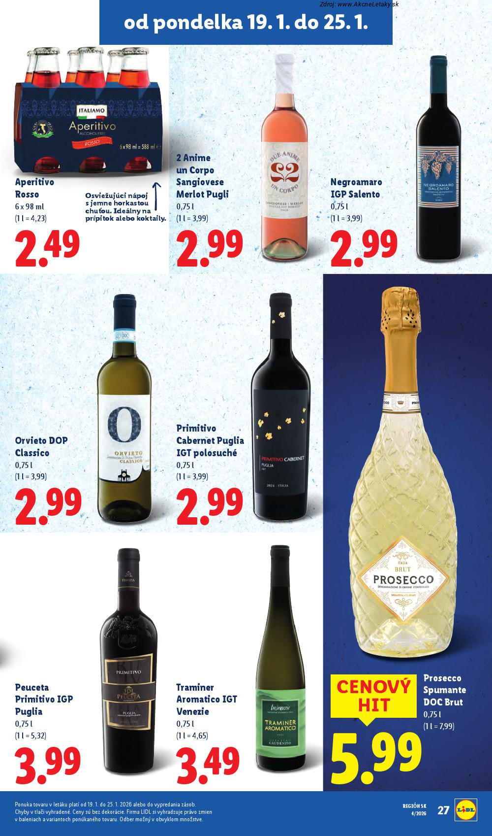 Leták Lidl (19. 1. - 25. 1. 2026) - strana 31 z 94