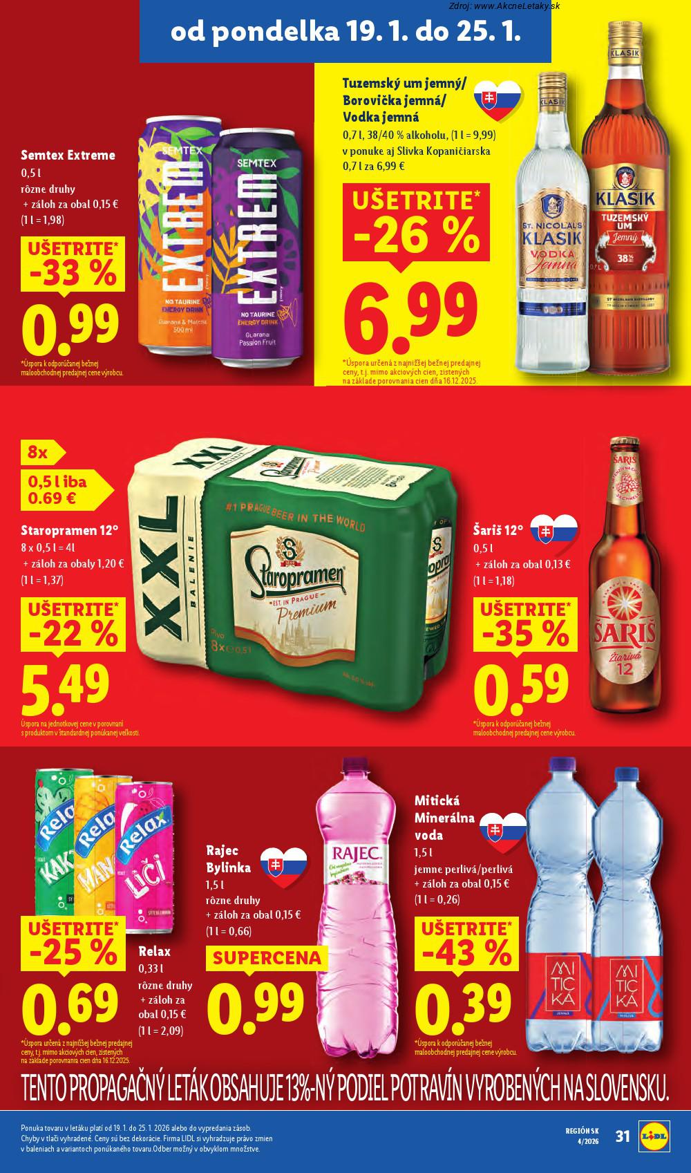 Leták Lidl (19. 1. - 25. 1. 2026) - strana 35 z 94