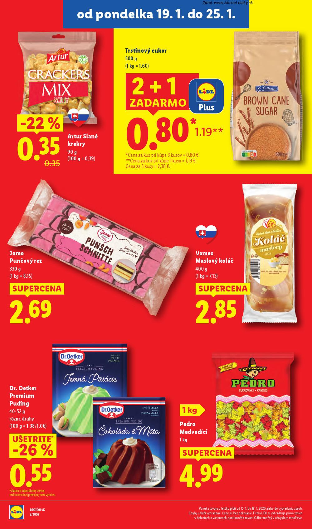 Leták Lidl (19. 1. - 25. 1. 2026) - strana 36 z 94