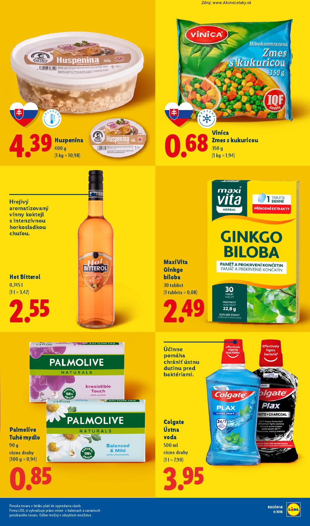 Leták Lidl (19. 1. - 25. 1. 2026) - strana 39 z 94
