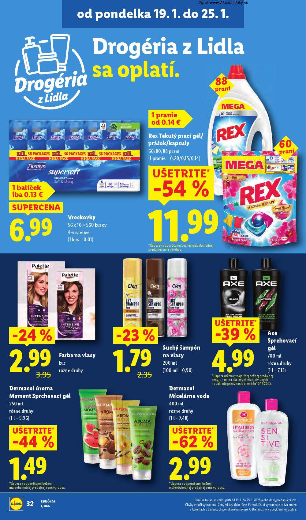 Leták Lidl (19. 1. - 25. 1. 2026) - strana 42 z 94