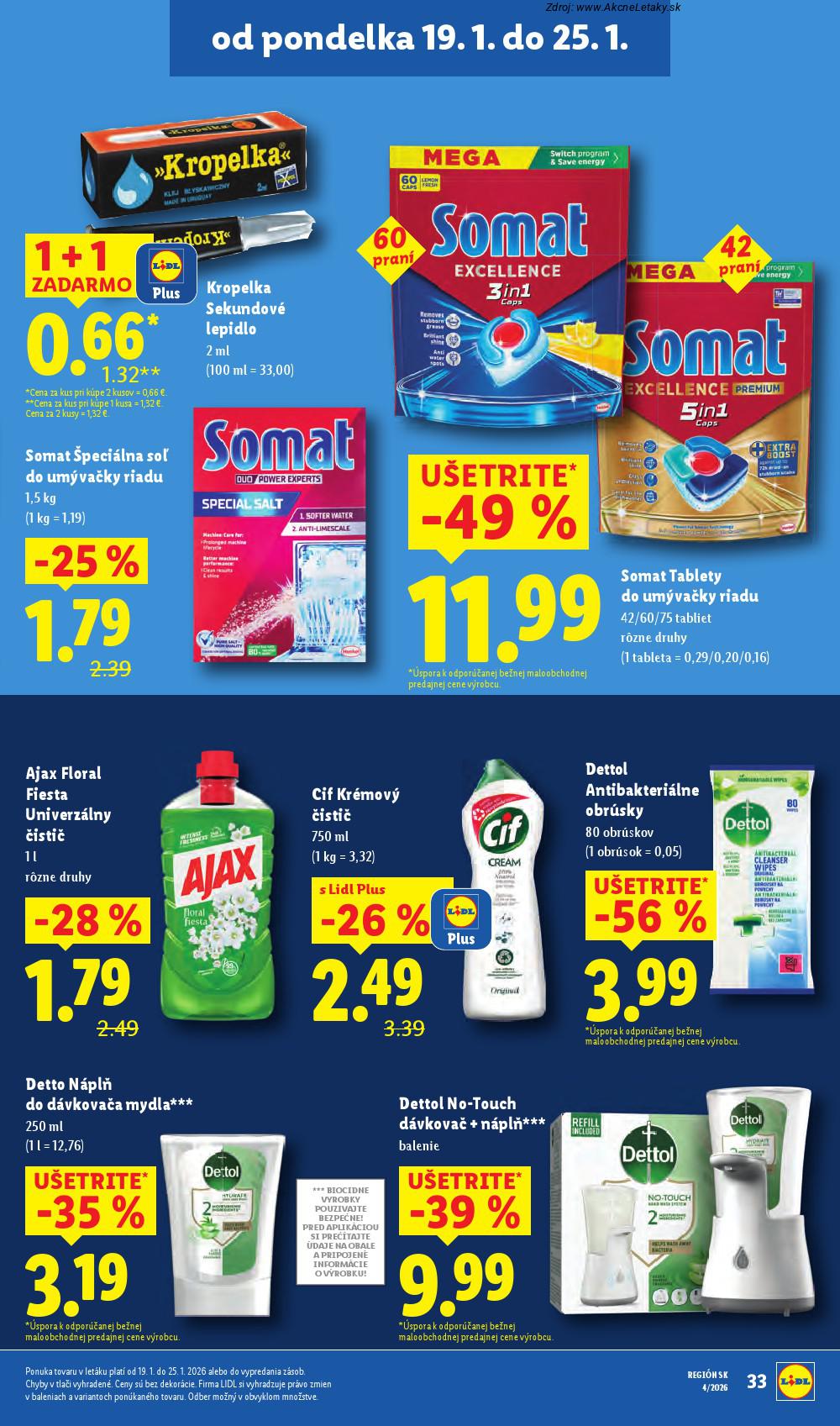 Leták Lidl (19. 1. - 25. 1. 2026) - strana 43 z 94