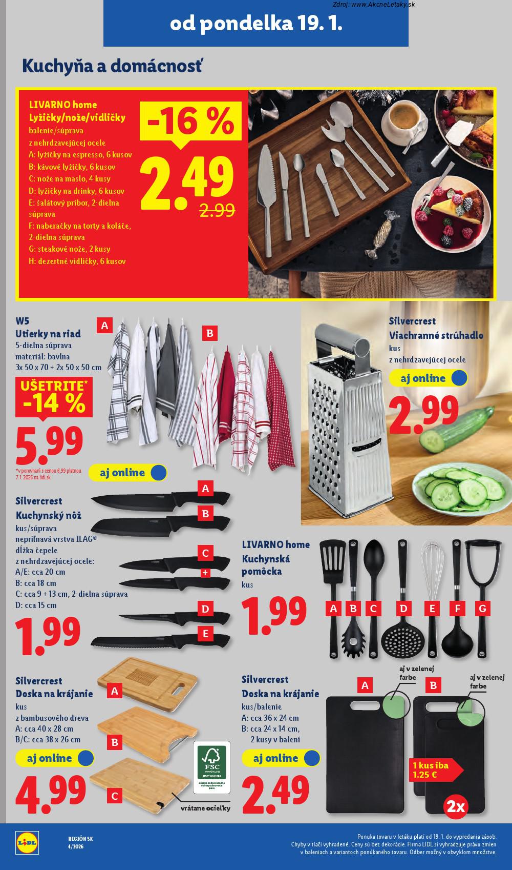Leták Lidl (19. 1. - 25. 1. 2026) - strana 52 z 94