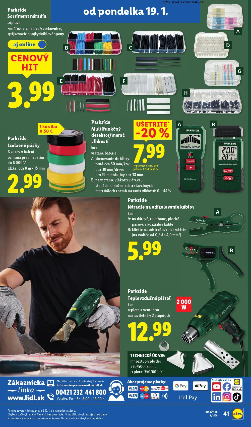 Leták Lidl (19. 1. - 25. 1. 2026) - strana 54 z 94