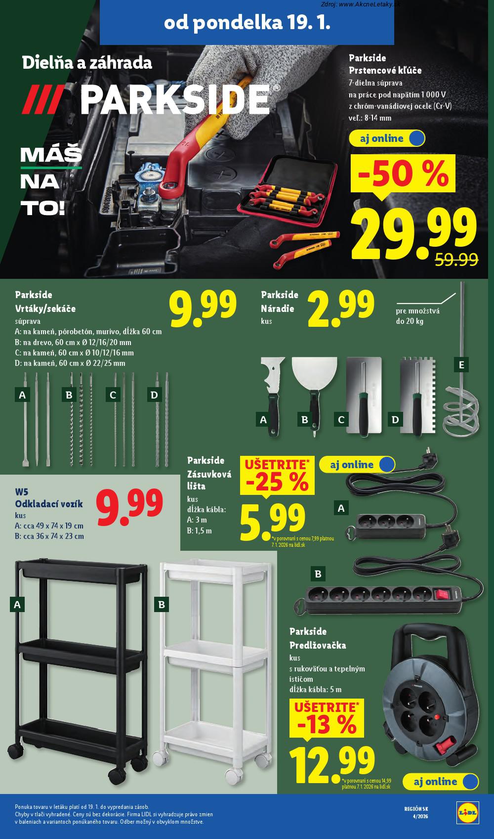 Leták Lidl (19. 1. - 25. 1. 2026) - strana 55 z 94