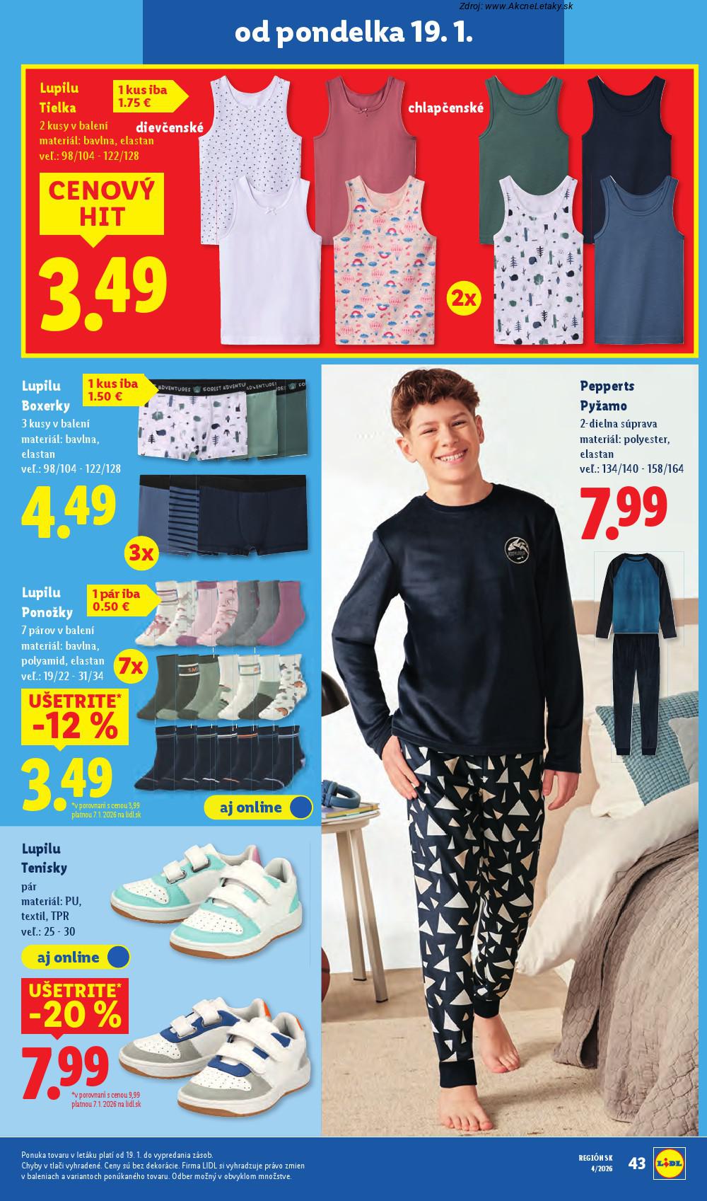 Leták Lidl (19. 1. - 25. 1. 2026) - strana 57 z 94