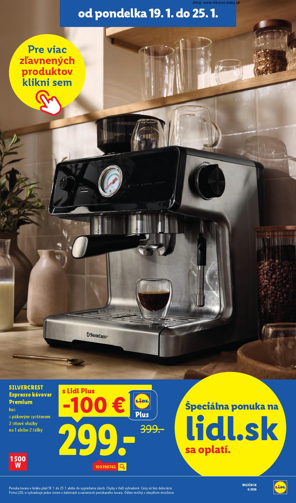 Leták Lidl (19. 1. - 25. 1. 2026) - strana 58 z 94