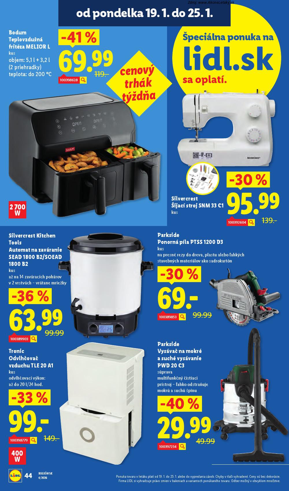 Leták Lidl (19. 1. - 25. 1. 2026) - strana 59 z 94