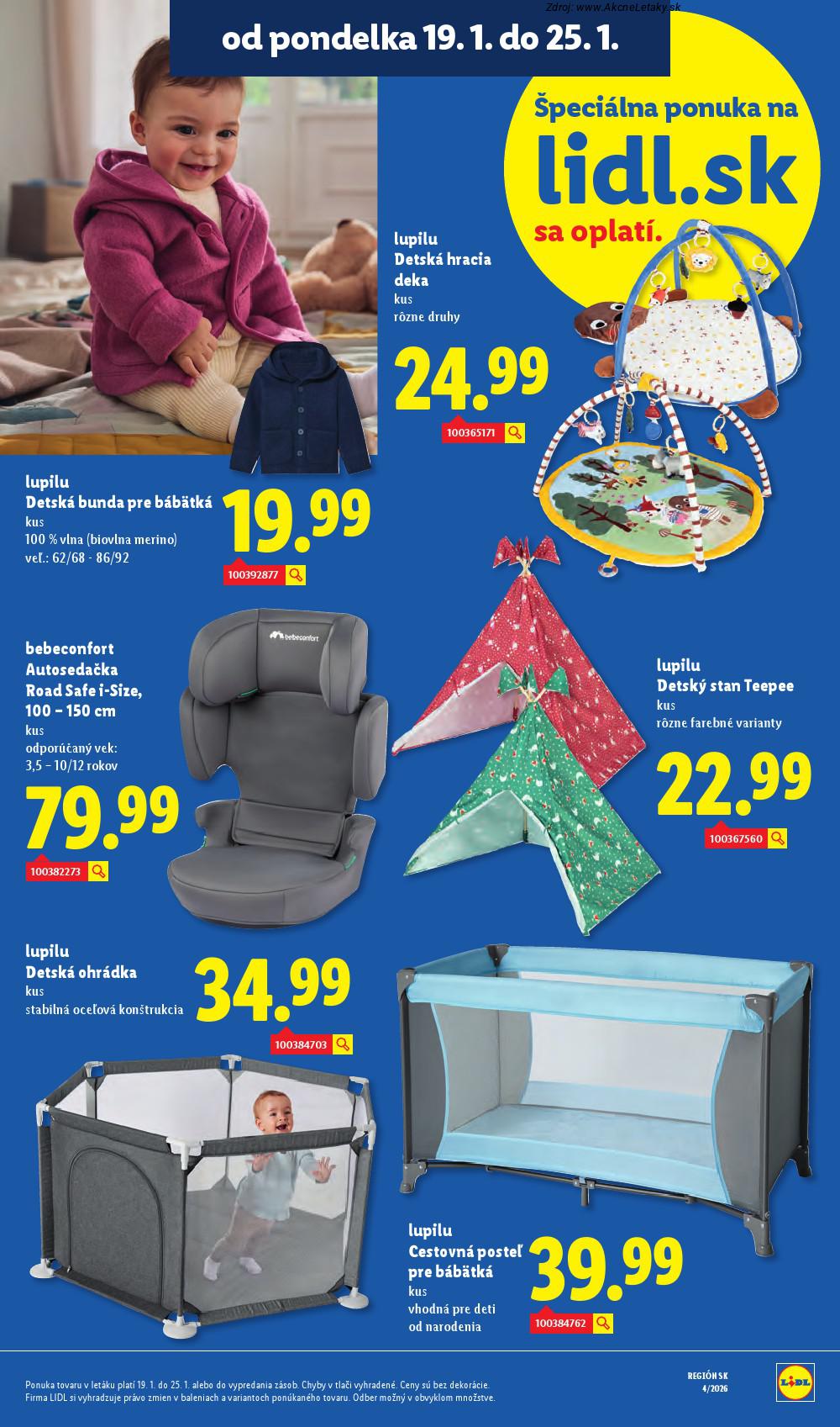 Leták Lidl (19. 1. - 25. 1. 2026) - strana 60 z 94