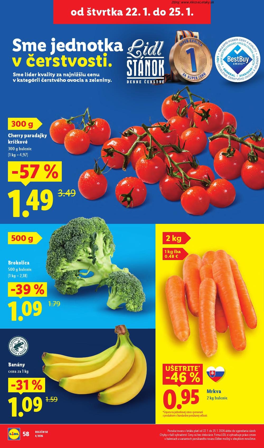 Leták Lidl (19. 1. - 25. 1. 2026) - strana 66 z 94