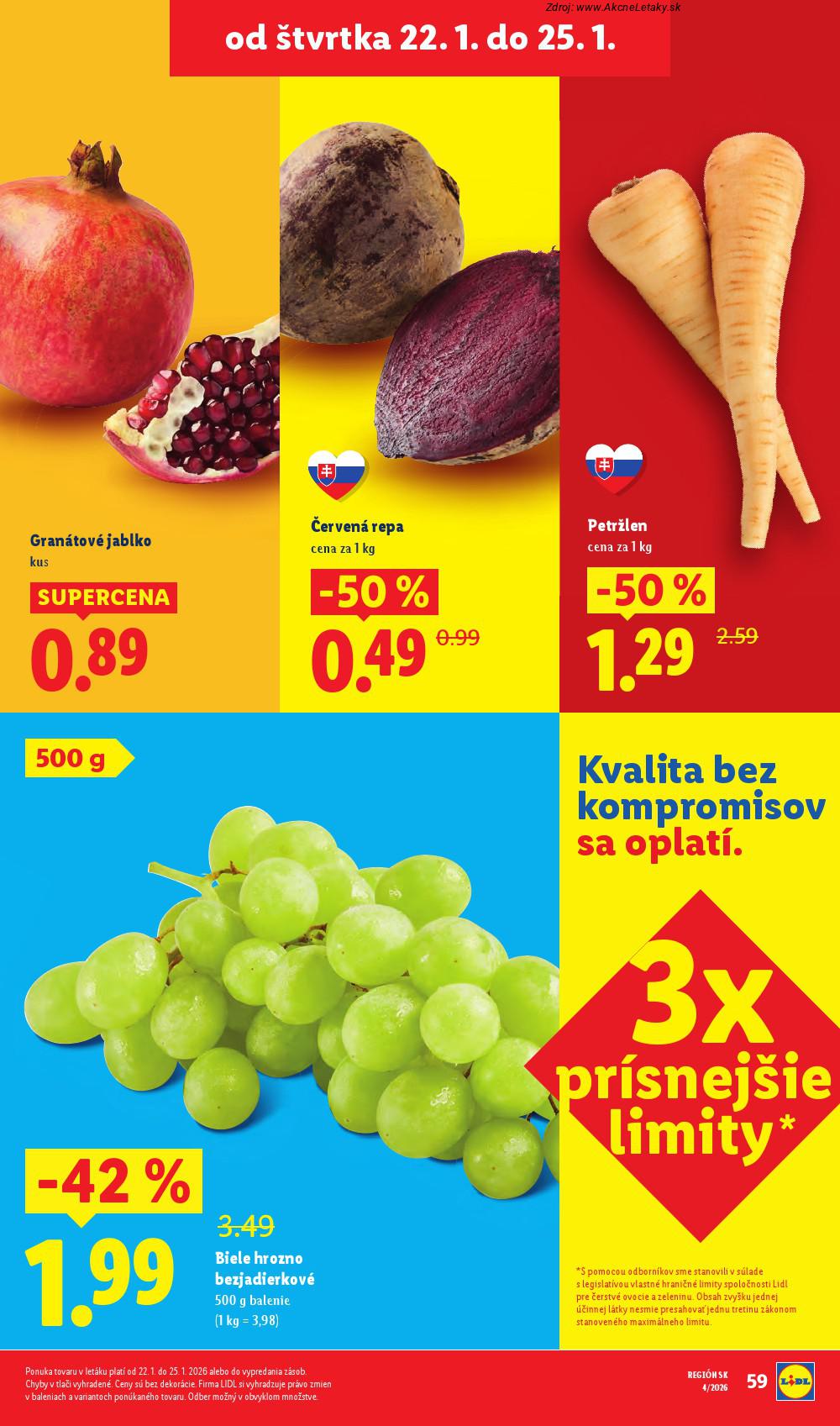 Leták Lidl (19. 1. - 25. 1. 2026) - strana 67 z 94