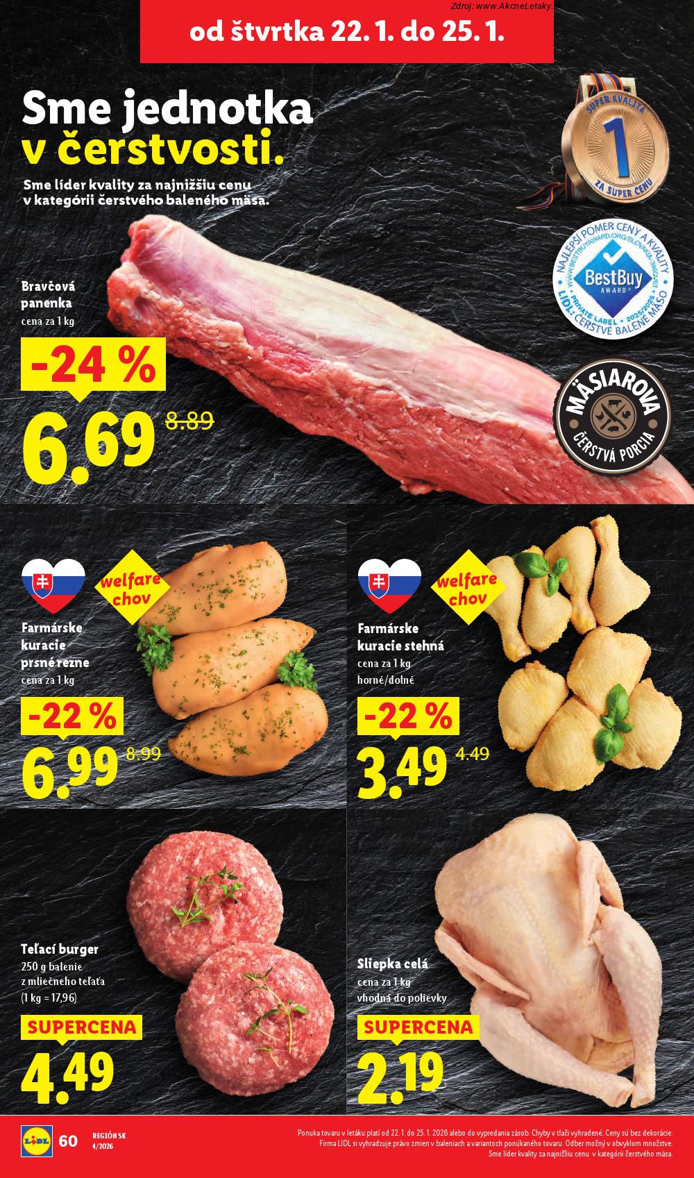 Leták Lidl (19. 1. - 25. 1. 2026) - strana 68 z 94