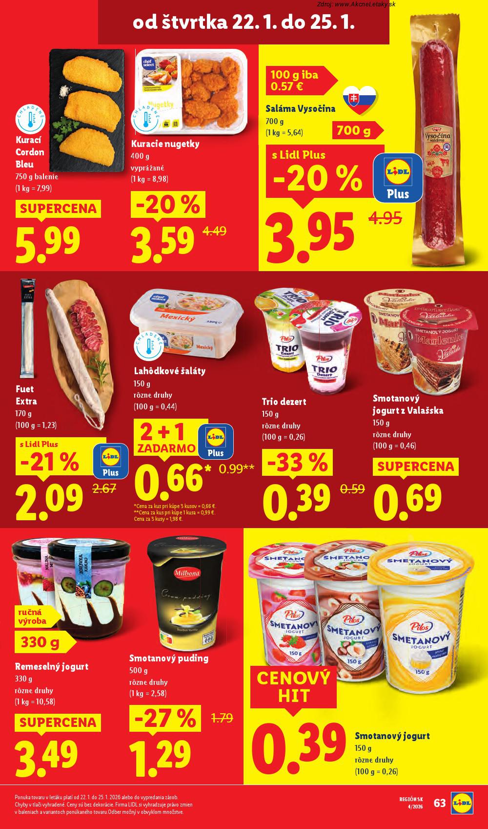 Leták Lidl (19. 1. - 25. 1. 2026) - strana 71 z 94