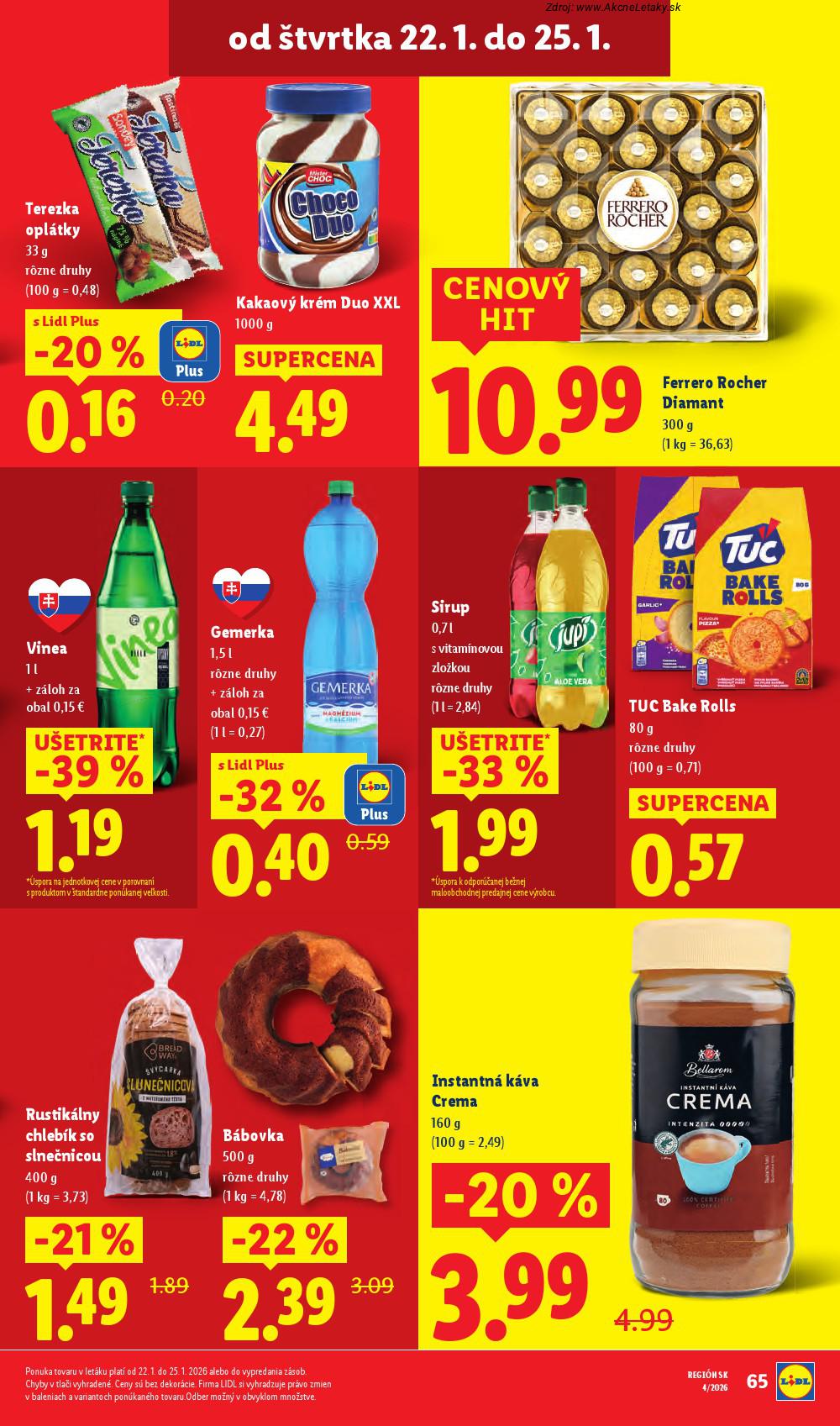 Leták Lidl (19. 1. - 25. 1. 2026) - strana 73 z 94
