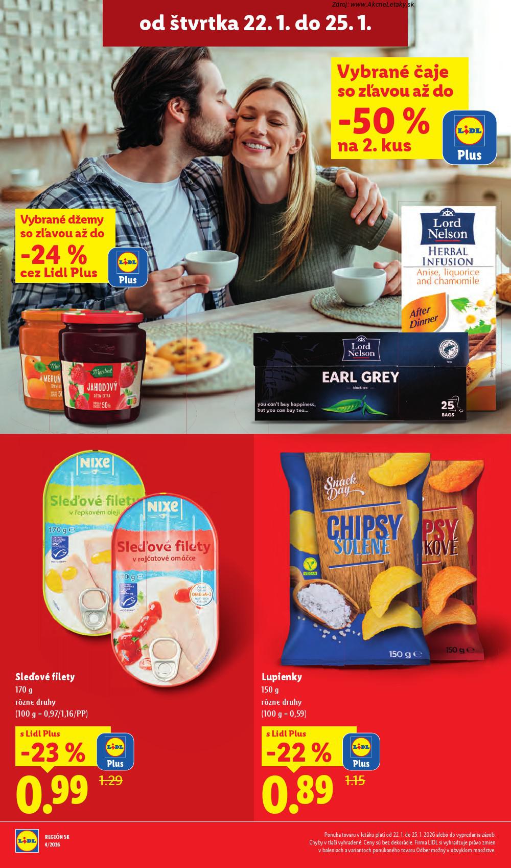Leták Lidl (19. 1. - 25. 1. 2026) - strana 74 z 94