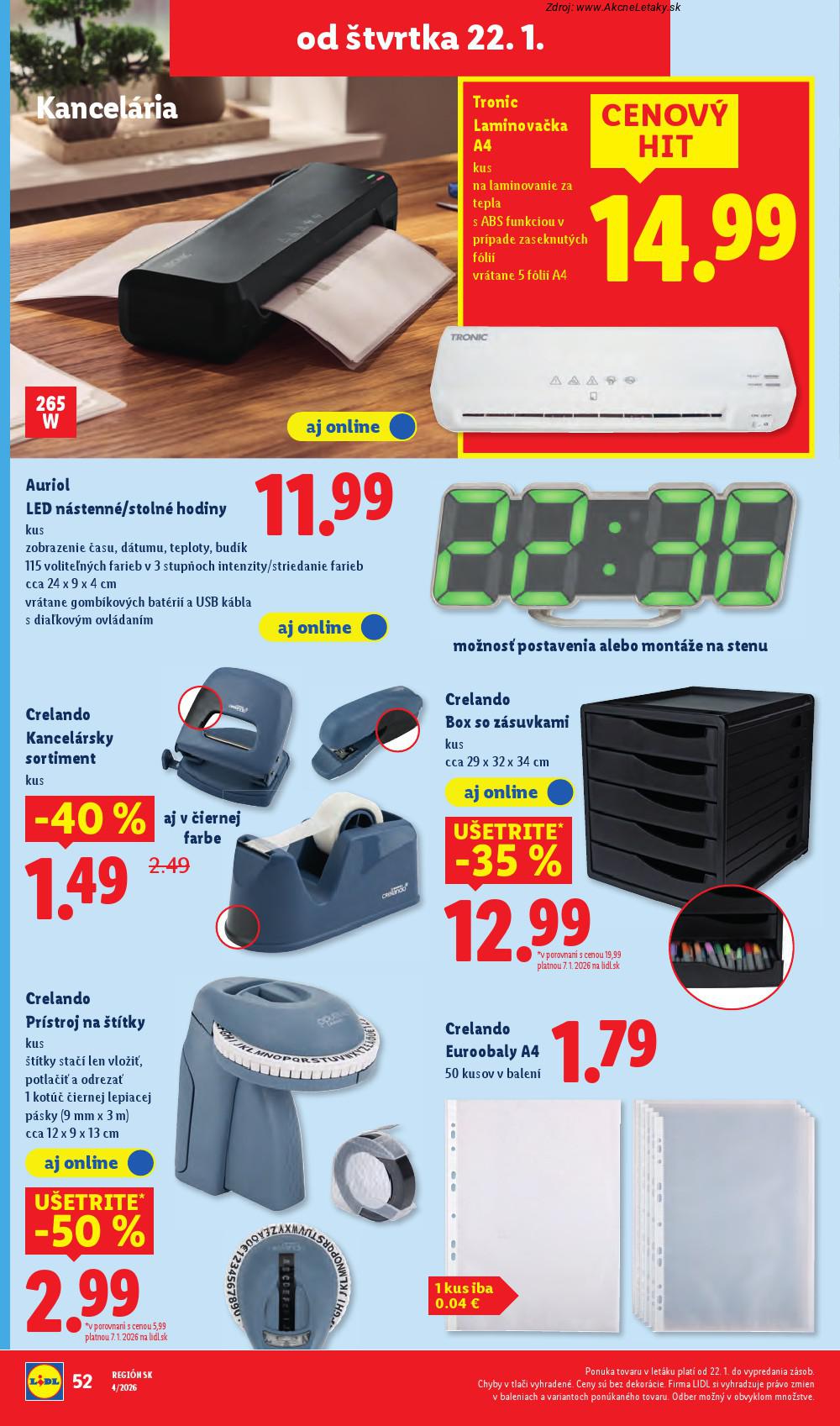Leták Lidl - strana 84