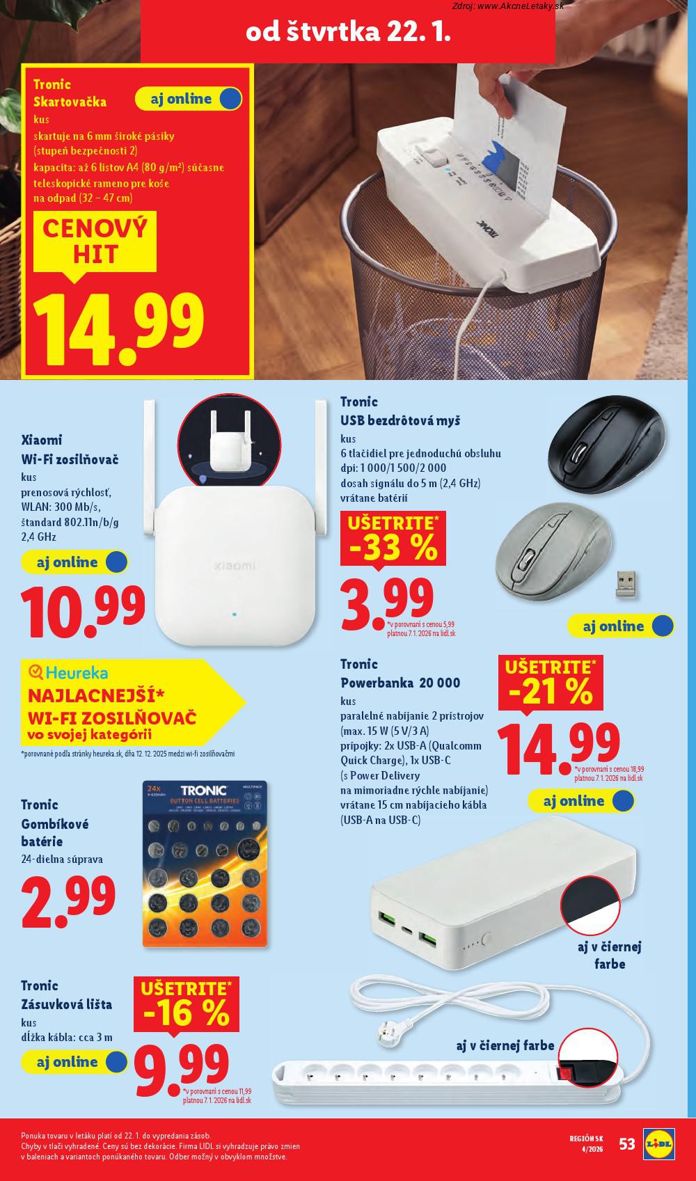 Leták Lidl - strana 85