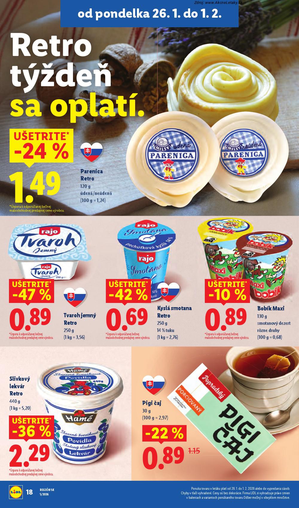 Leták Lidl (26. 1. - 1. 2. 2026) - strana 20 z 98