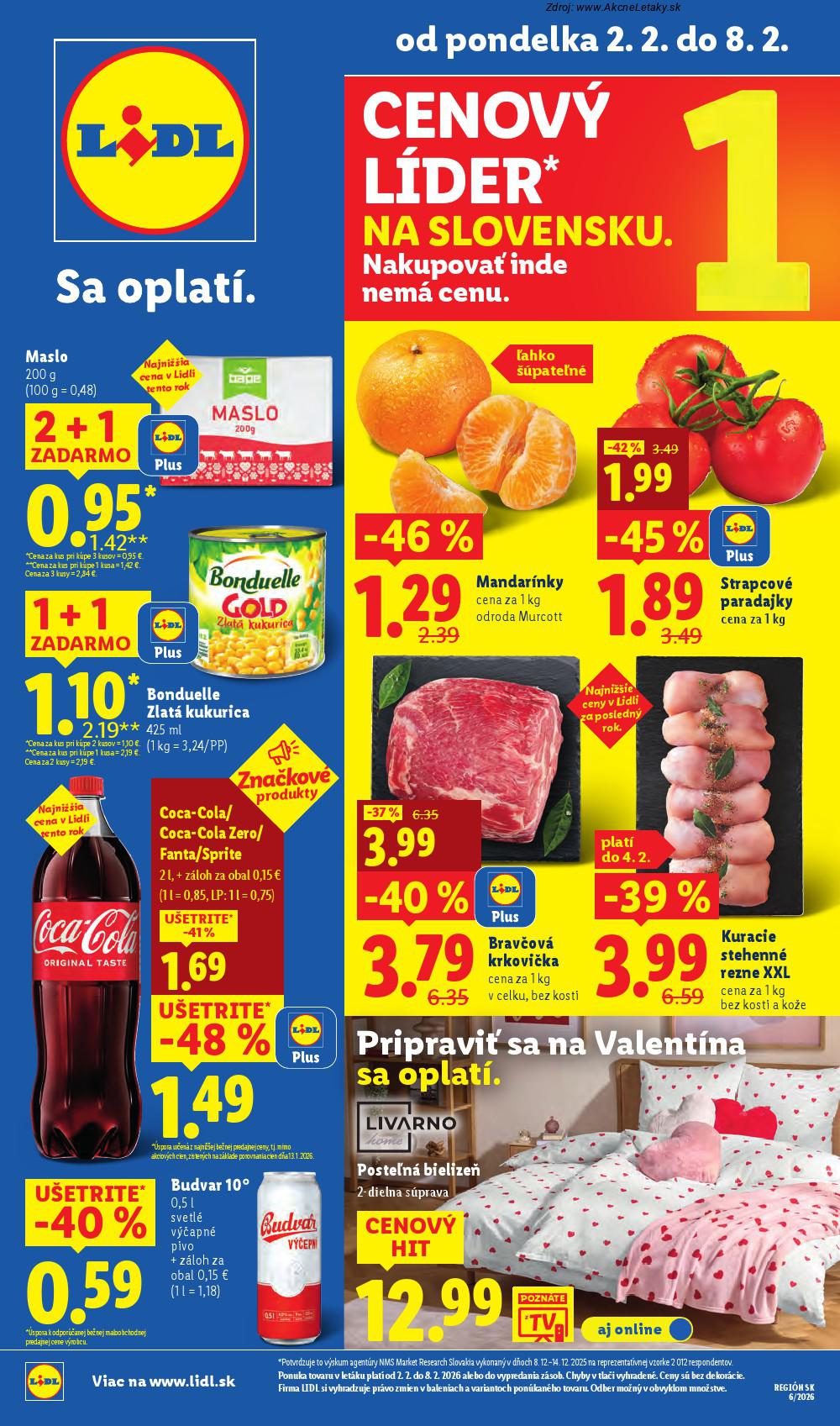 Leták Lidl - strana 1